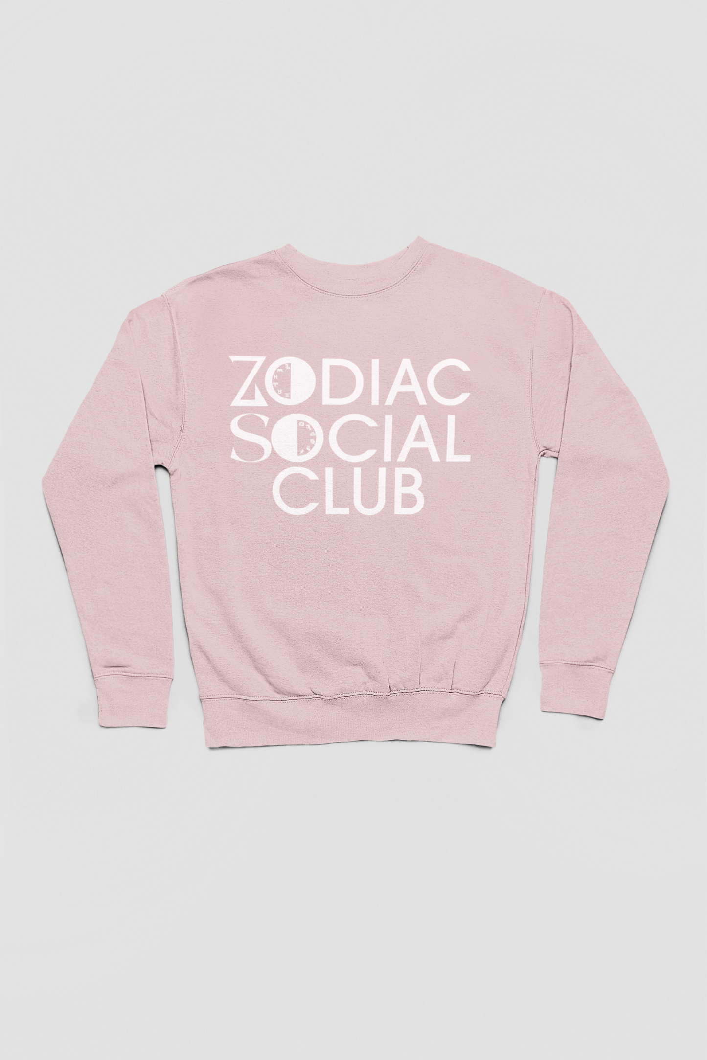 ZSC Crewneck Sweatshirt (Rose Quartz Puff Print)
