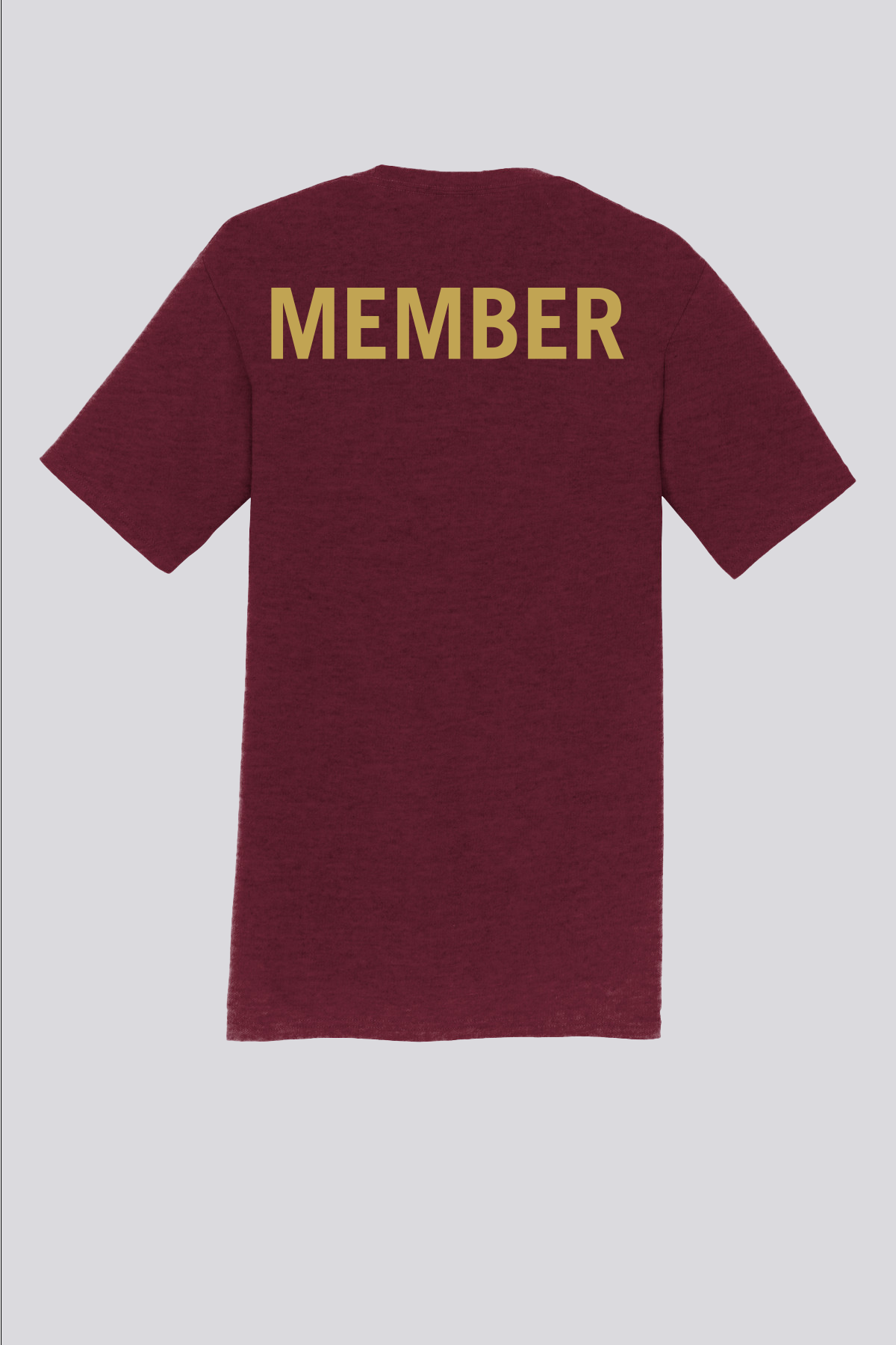 ZSC Member T Shirt (Merlot Puff Print)