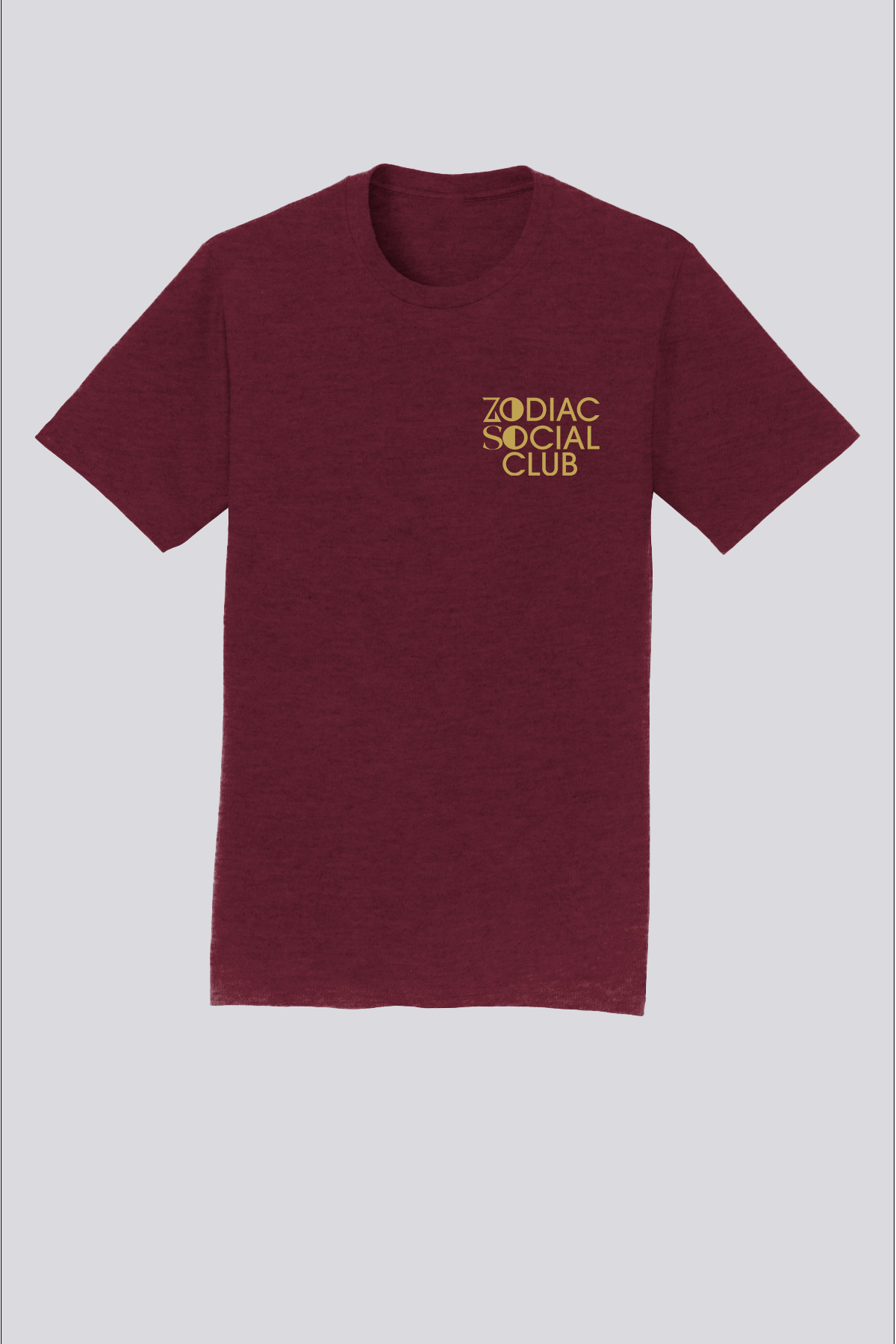 ZSC Member T Shirt (Merlot Puff Print)