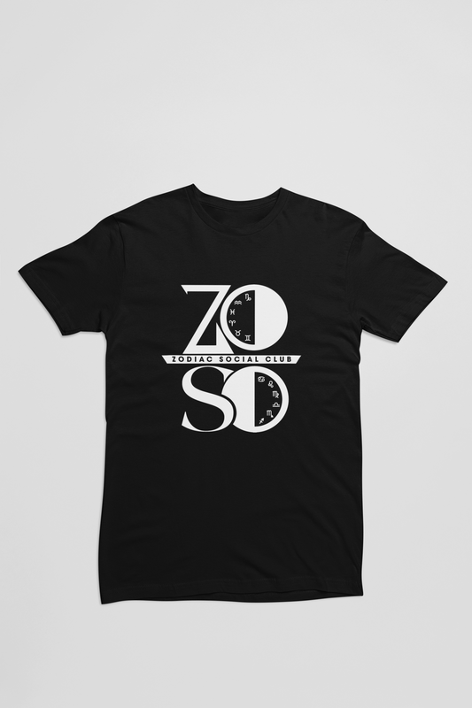 ZoSo Classic T Shirt (Black and White)