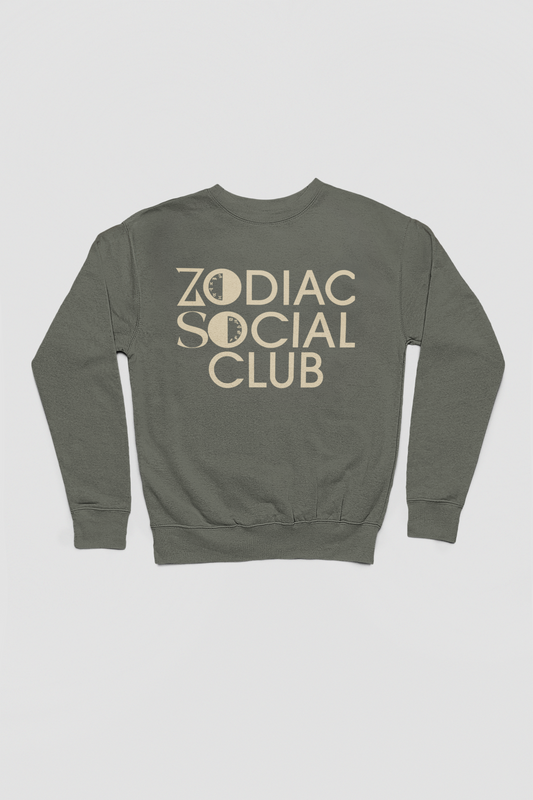 ZSC Crewneck Sweatshirt (Earth Puff Print)